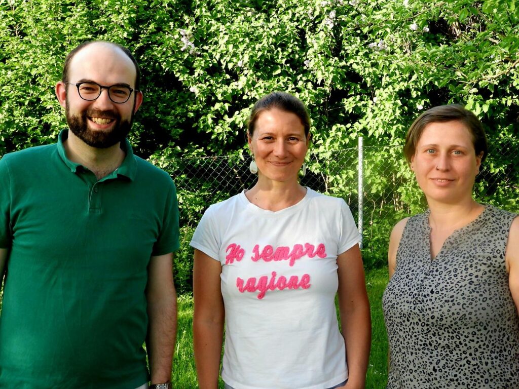 Der Vorstand unseres Ortsverbands (v.l.n.r. Matthias Melcher, Regina Mühlbauer und Christl Burghardt)