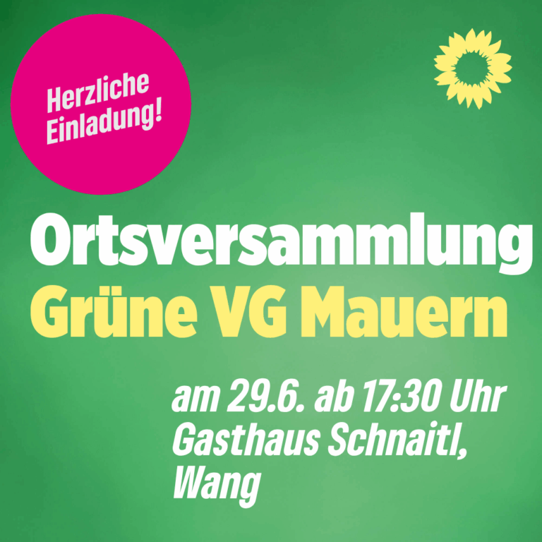 Ortsversammlung am 29.6.
